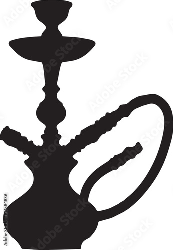 shisha hookah pipe clip art symbol