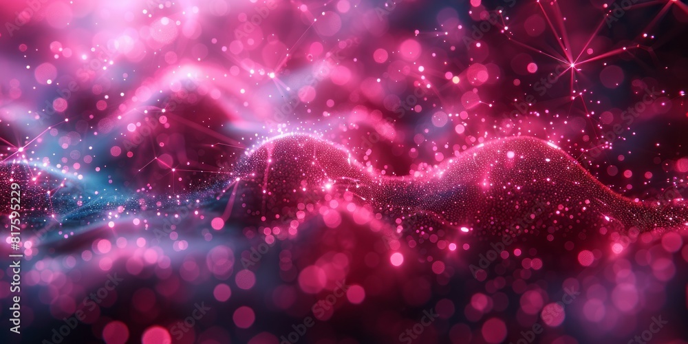 Pink Background With Sparkles Pink Background With Sparkles