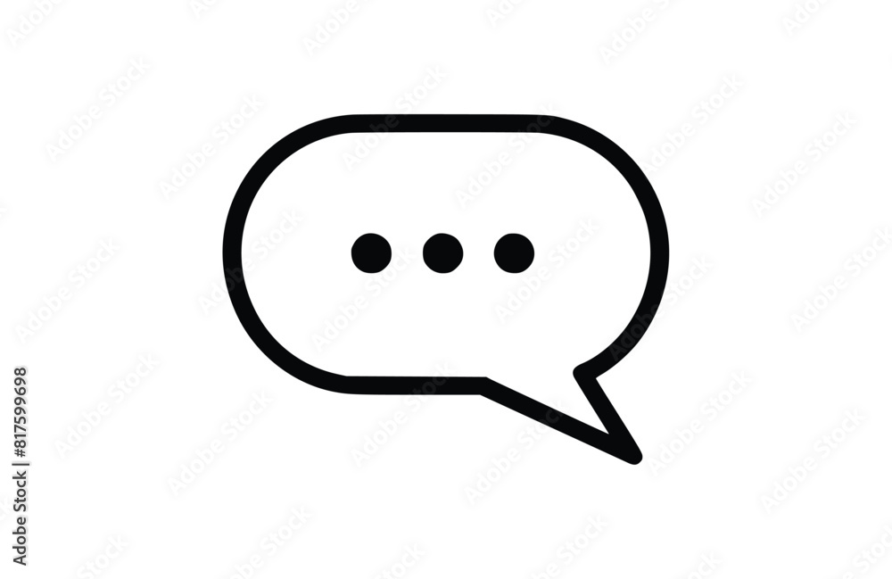 Flat comment icon symbol vector Illustration. Flat comment icon symbol vector Illustration.