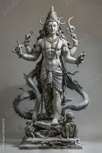 Image of Shiva, the supreme deity of perfection and protects his worshipers from illness © DrPhatPhaw
