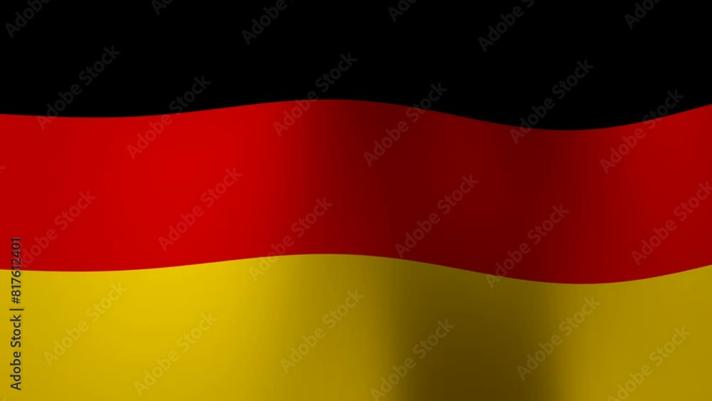 Waving Flag of Germany, 3D Render
Waving Flag of Germany, 3D Render