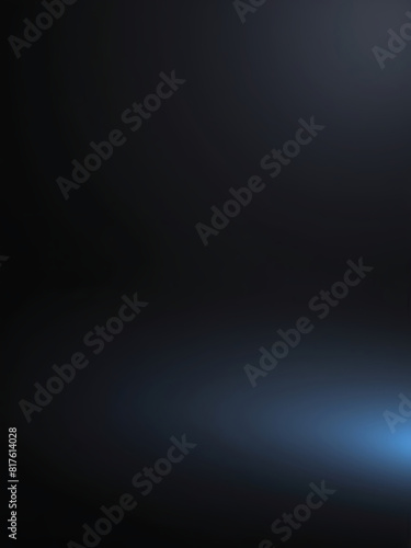 Abstract black gradient background modern luxury studio dark background texture wallpaper Empty black color studio room background, gradient, texture, abstract, blue background texture. ai