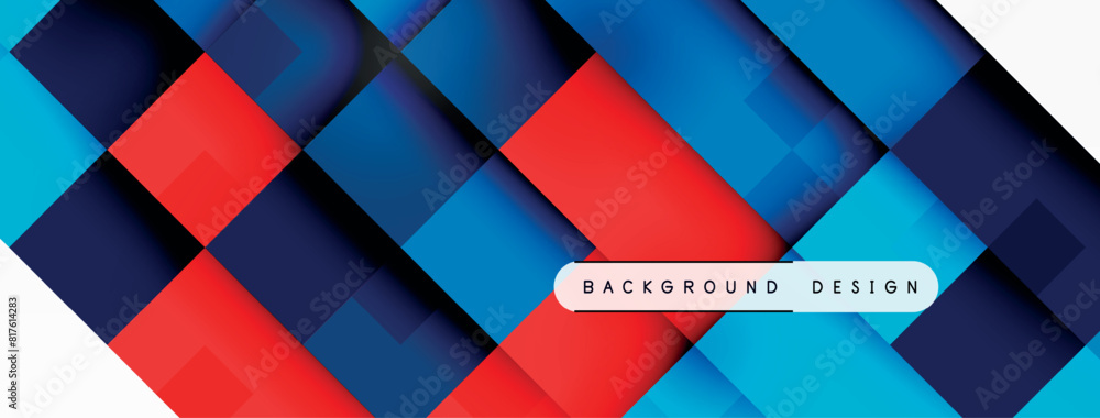 Geometric abstract background design. Vector illustration Geometric abstract background design. Vector illustration