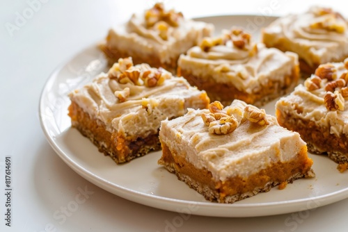 Mouthwatering Apple Cinnamon Pumpkin Bars with Cream Cheese Topping