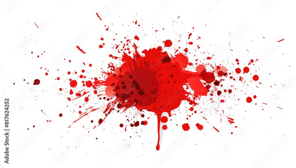 Abstract Red Splash Art, Vibrant Watercolor Stain, Modern Colorful Explosion, Powder Burst, Watercolor Paint Splatter Abstract Red Splash Art, Vibrant Watercolor Stain, Modern Colorful Explosion, Powder Burst, Watercolor Paint Splatter