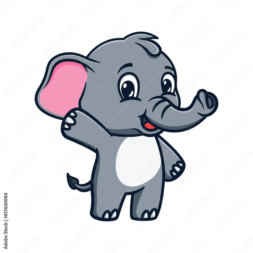 cute and kawaii elephant cartoon illustration design greets
cute and kawaii elephant cartoon illustration design greets