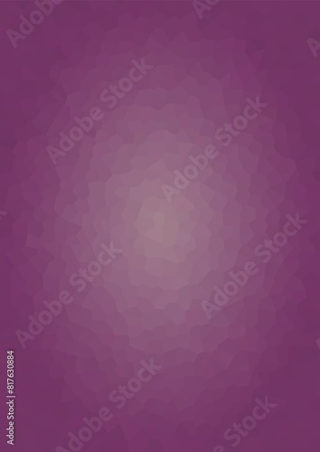 Mosaic design with purple and white color gradations