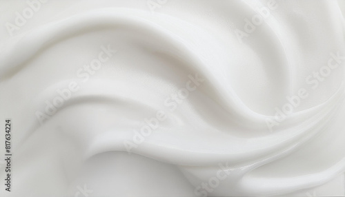 Matte white cream texture