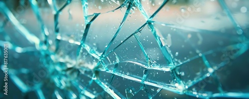 Capture the sharp edges of broken glass