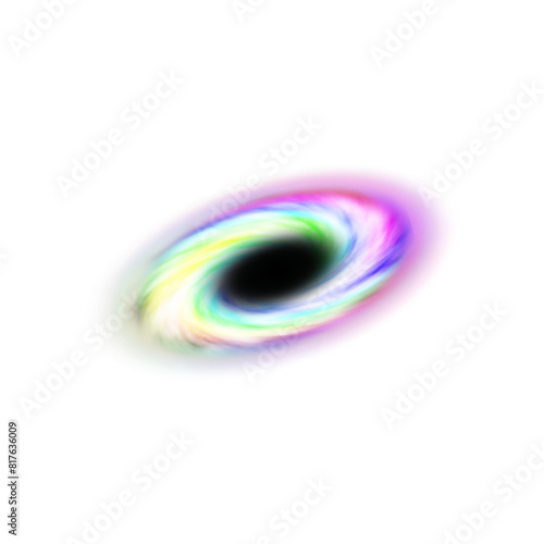 Colorful Rainbow Portal like Wormhole 
