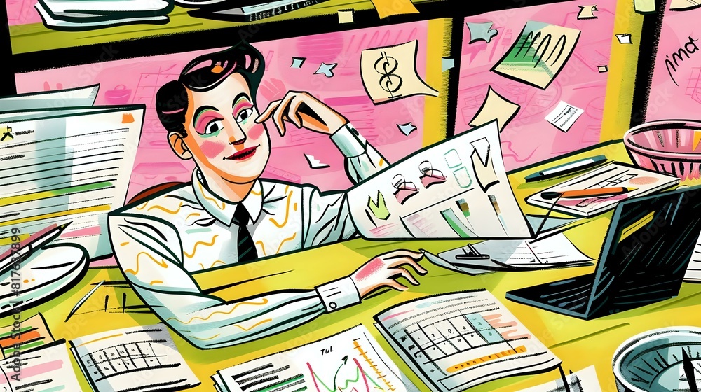 Illustration of a CFO's Role: Ensuring Long-Term Success and Communication with Creditors Illustration of a CFO's Role: Ensuring Long-Term Success and Communication with Creditors