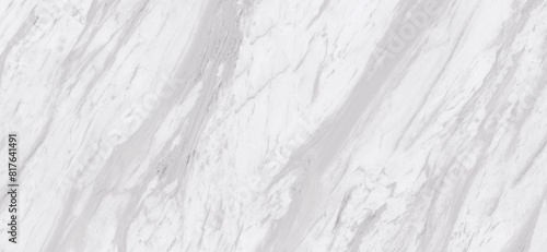 White Carrara Marble Texture Background With Curly Grey Colored Veins, It Can Be Used For Interior-Exterior Home Decoration and Ceramic Decorative Tile Surface © MK creation