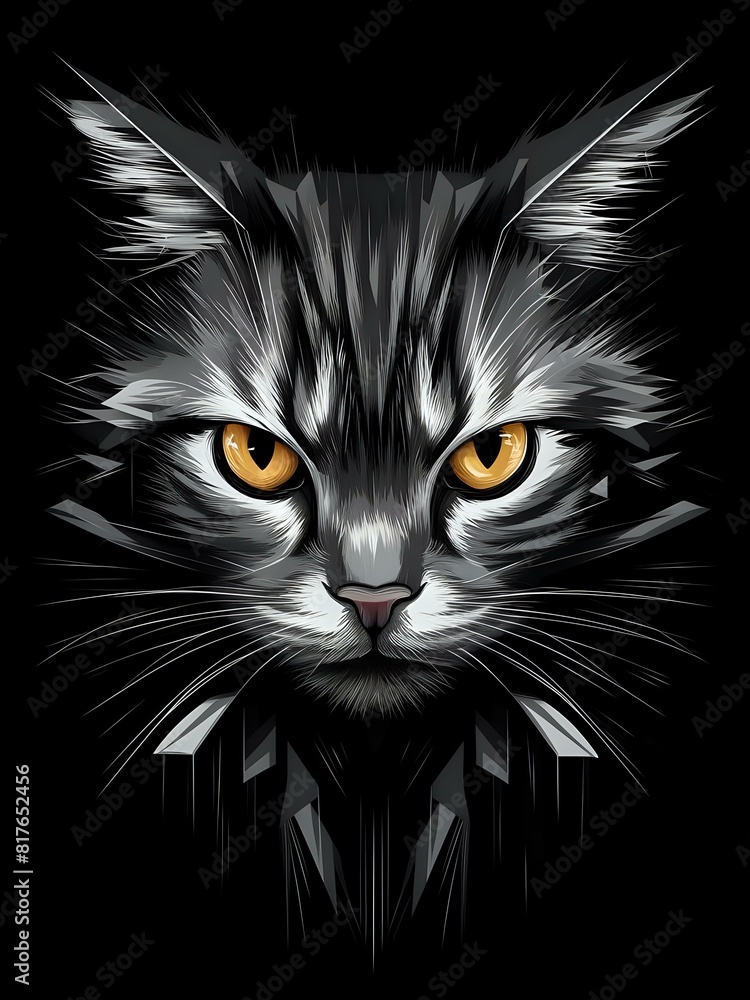 Intense Cat Artwork
Intense Cat Artwork