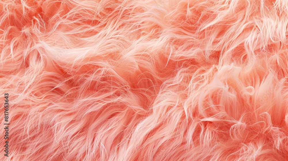 peach fuzz fluffy fur background peach fuzz fluffy fur background