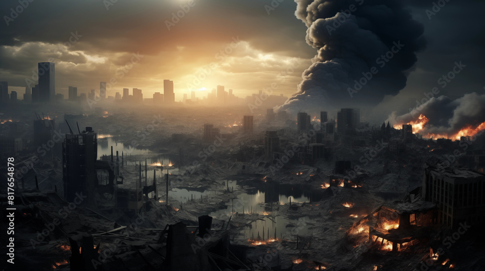 Industry impact that releases air pollution and wastewater pollution As a result, living things and plants cannot live. Industry impact that releases air pollution and wastewater pollution As a result, living things and plants cannot live.