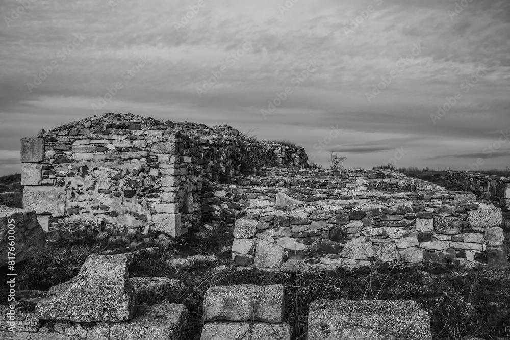 Histria Citadel's Museum - Europe, Romania, Constanta region, Istria, 2024.01.04 year