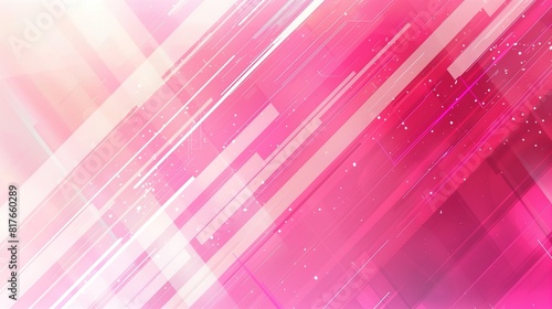 Abstract background , hot pink lines strategically to draw attention to key elements  photo