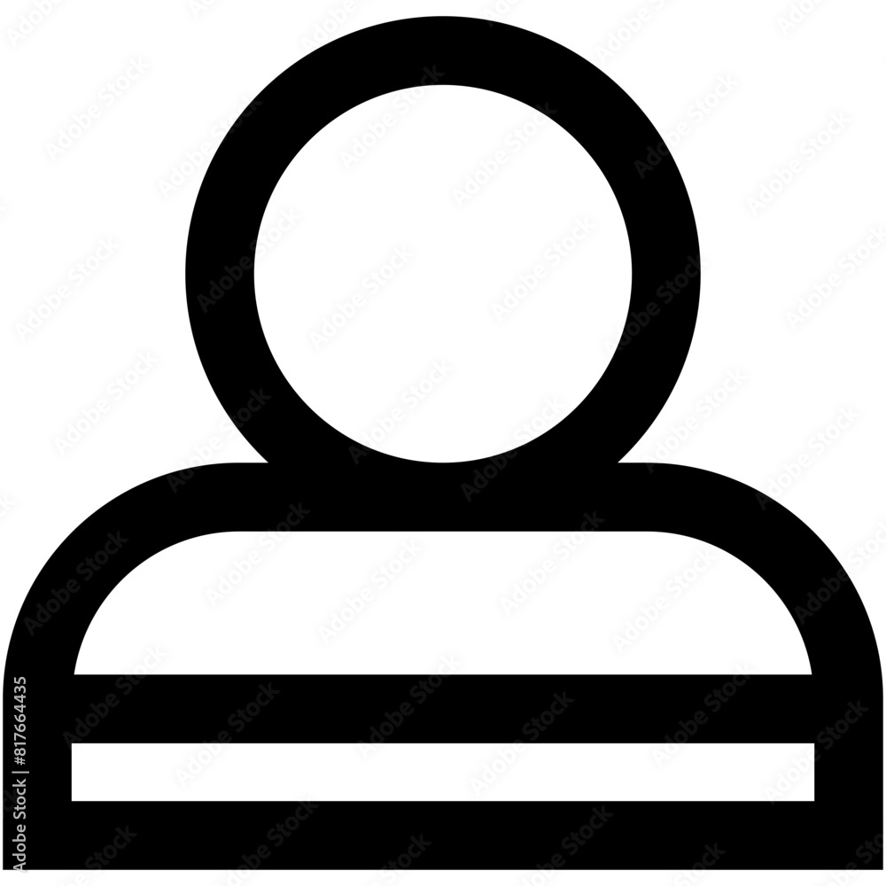 Simple Icon set related to Users. Profile Icon.