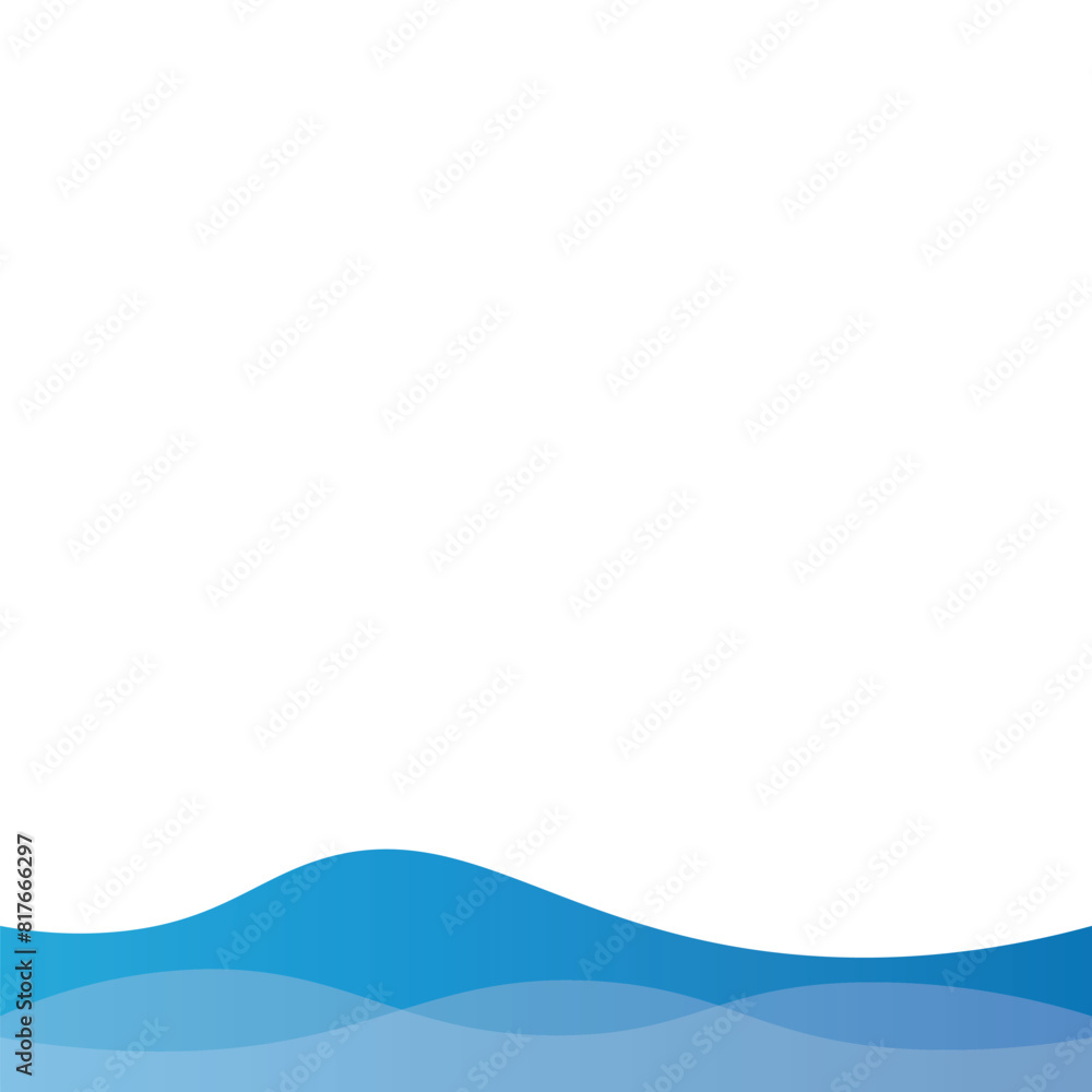 Obraz premium Gradient Footer