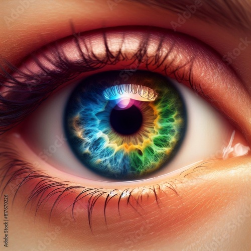 eye of the person