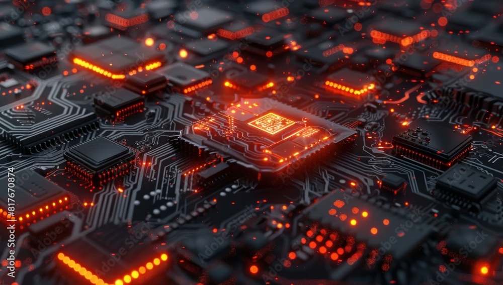 Electronic circuit board Electronic circuit board