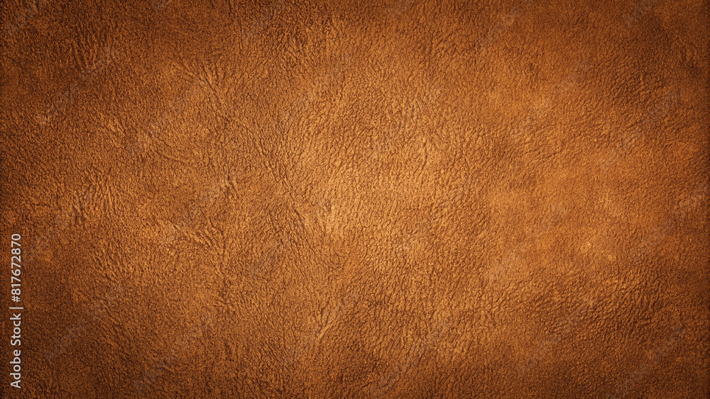 Fototapeta premium Rough Fibrous Texture on Brown Surface: Detailed Pattern for Backgrounds, Material References in Design Projects.