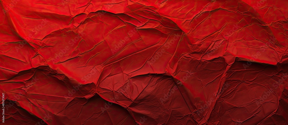 Red copy space image with a textured background resembling wrinkled paper Red copy space image with a textured background resembling wrinkled paper