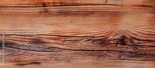 An abstract background image of a textured wooden plank with a natural appearance providing space for copying