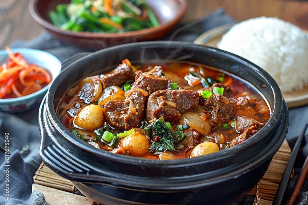 bean paste stew bean paste stew