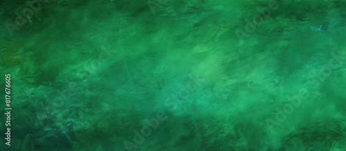The art canvas background displays a green abstract texture with no content providing ample space for copy