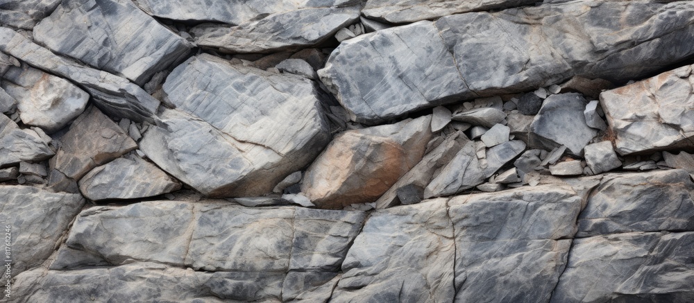 A rock background showing a pattern with copy space in the image