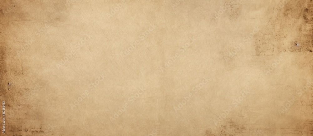 Obraz premium A vintage paper background with a textured surface creating a perfect copy space image