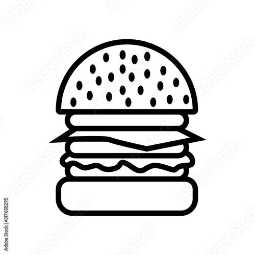 hamburger and burger