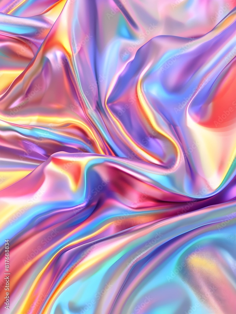 Holographic silk background , abstract iridescent gradient background. Holographic silk background , abstract iridescent gradient background.