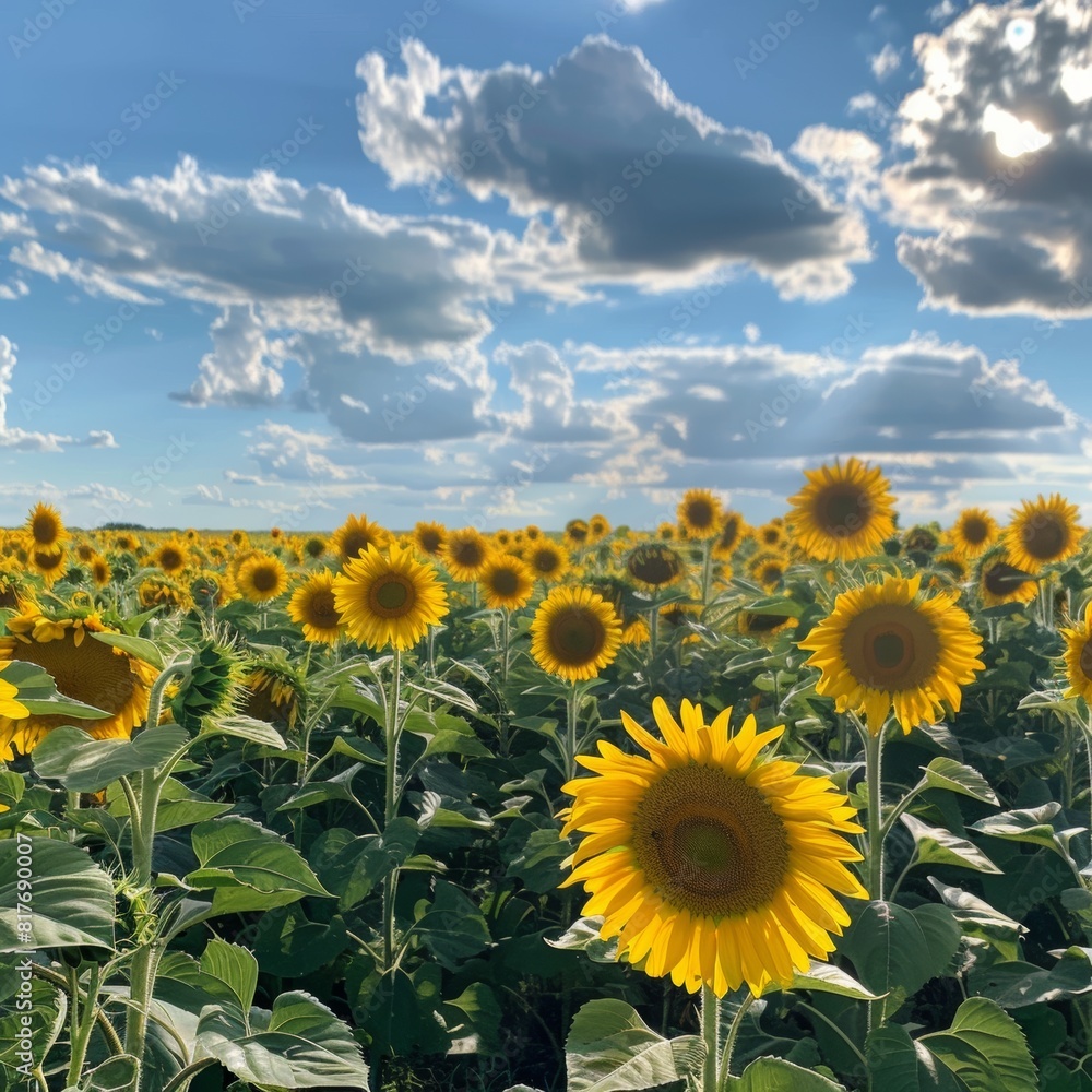 Fototapeta premium flower field