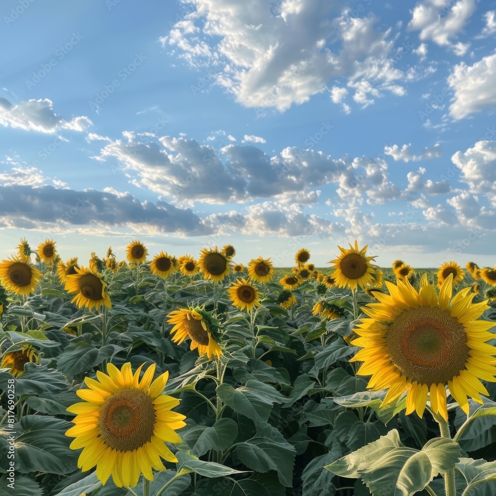 Obraz premium flower field