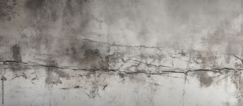 Obraz premium Scratched concrete wall creates a background texture with a material concept perfect for a copy space image