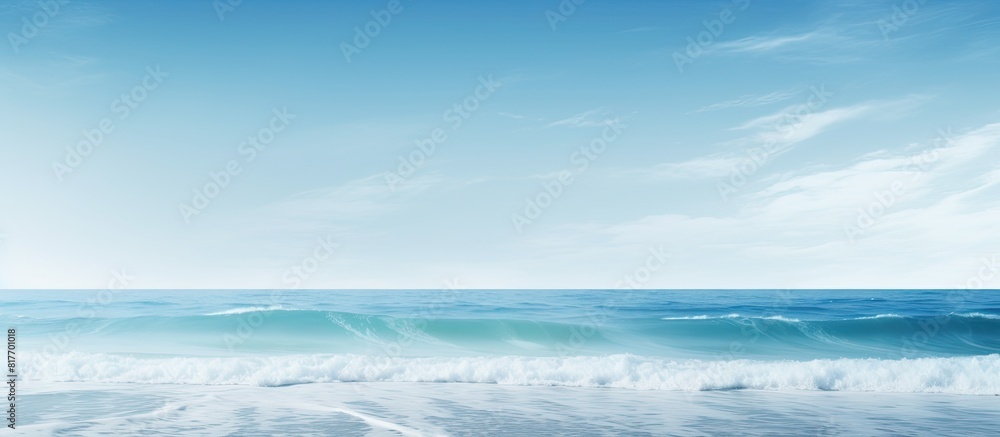 A copy space image featuring a backdrop of the ocean A copy space image featuring a backdrop of the ocean