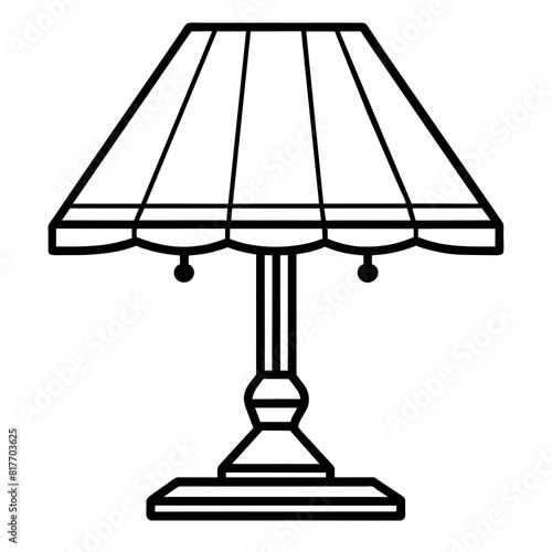 vector table lamp