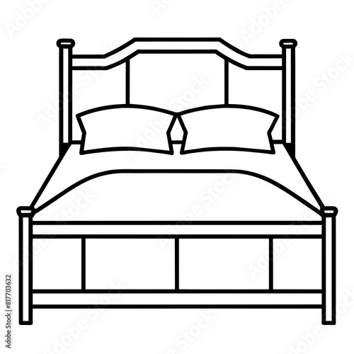bed of furniture