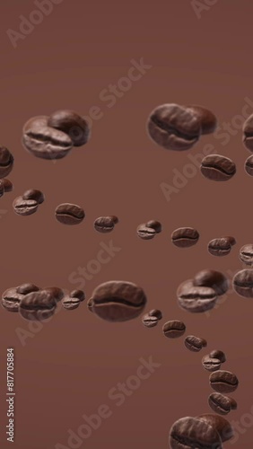 coffee vortex background video