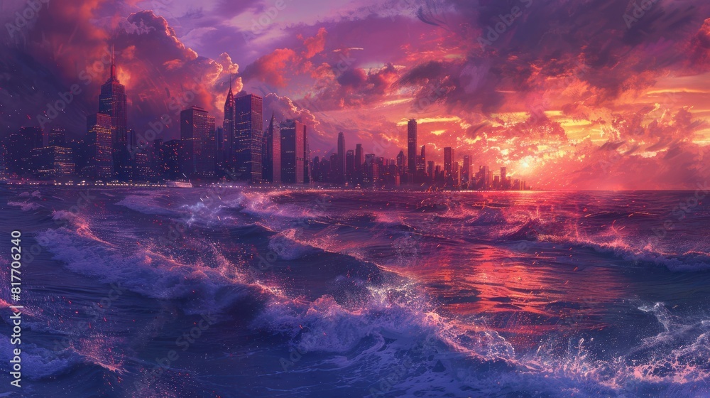 vast ocean An impending disaster The waves hit the shore gently. Obscuring storms that develop beneath the surface of the water. vast ocean An impending disaster The waves hit the shore gently. Obscuring storms that develop beneath the surface of the water.