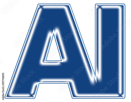 AI, creative text design, Illustration