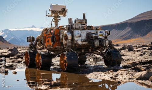 Rover on Rocks photo