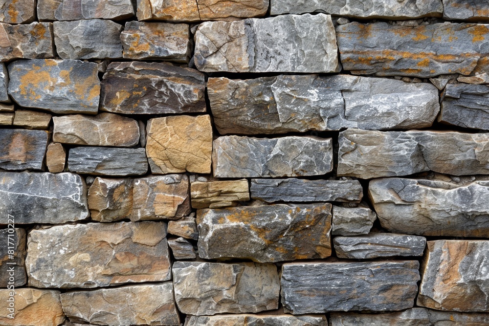 Rustic stone wall Rustic stone wall