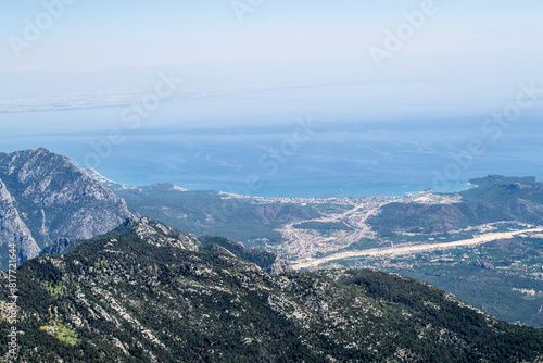sea ​​view from the mountains