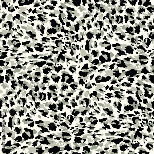 Cheetah leopard wild fur skin wallpaper abstract camouflage vector seamless pattern for fabric shirt pillow paper wrapping tablecloth carpet rug