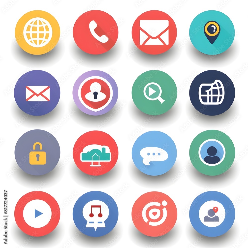 Set of icons for web Set of icons for web