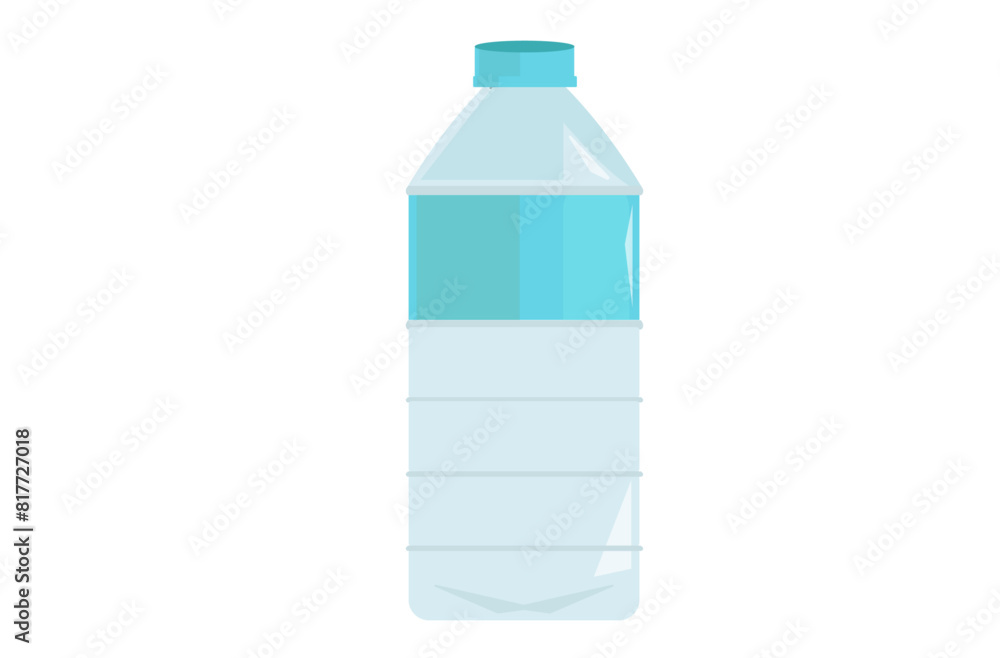 水のペットボトル。500ml 飲料水。ベクターイラスト 水のペットボトル。500ml 飲料水。ベクターイラスト