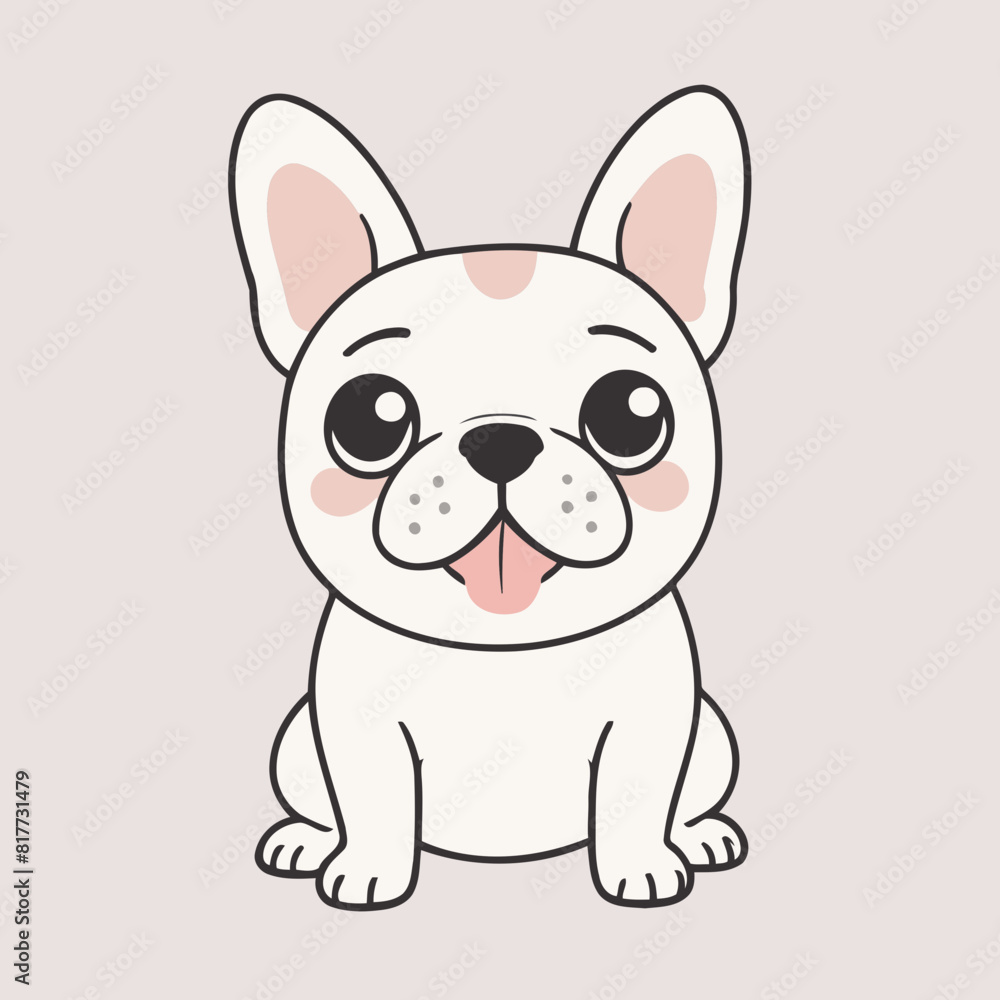 Cute Dog vector illustration for kids story book Cute Dog vector illustration for kids story book